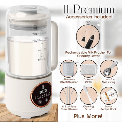 YourKenko Large 50oz 8-in-1 Nut Milk Maker